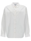 White Regular Solid Shirt 1