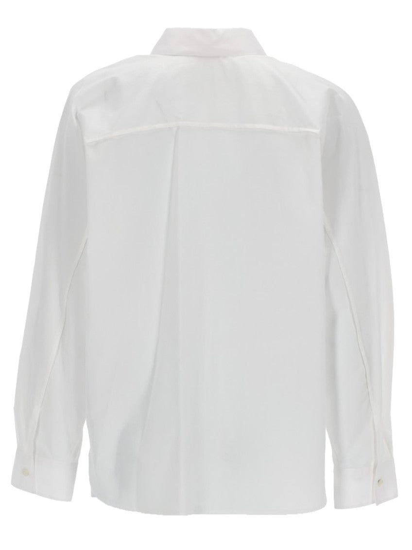 White Regular Solid Shirt 2