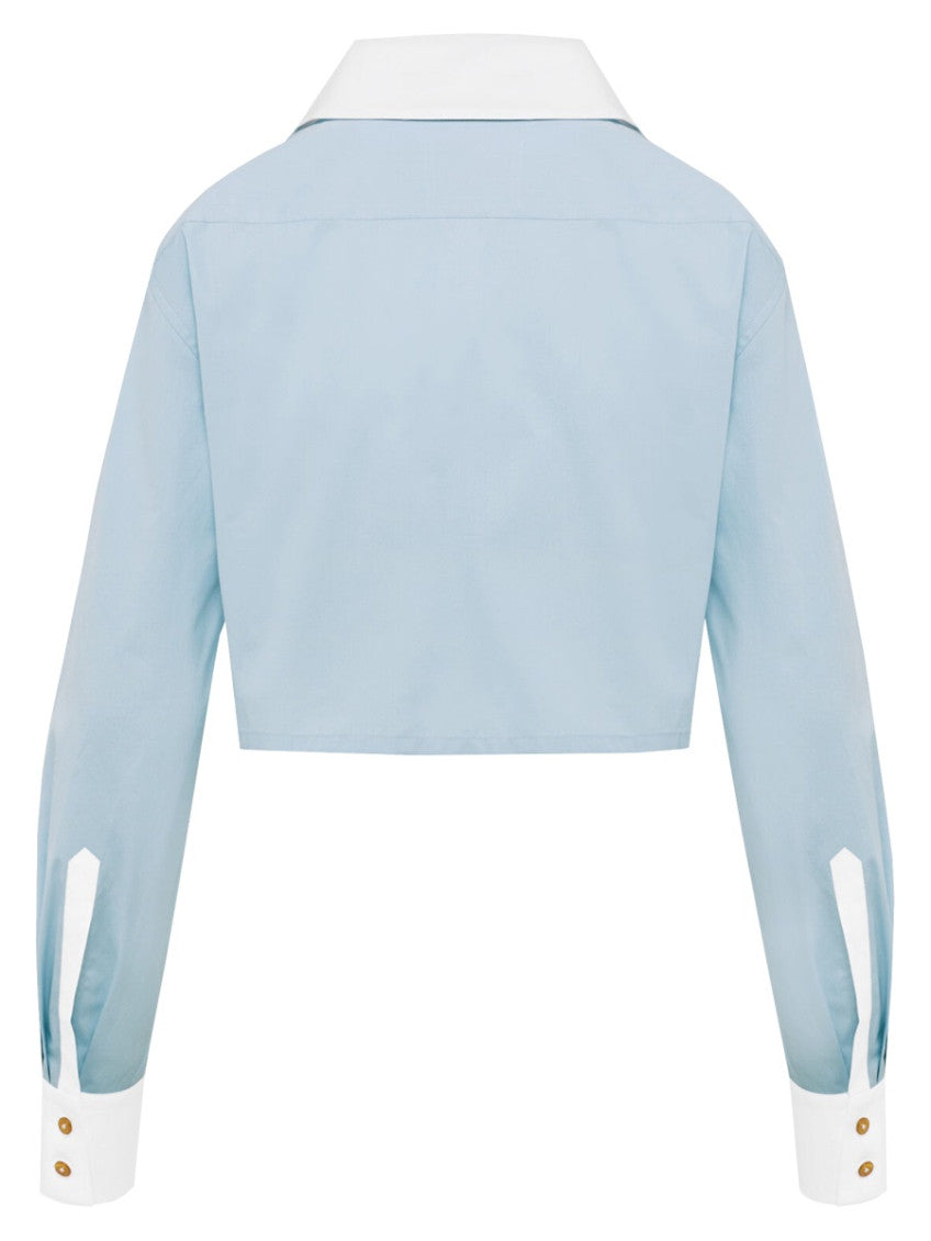Light Blue Regular Solid Shirt 2