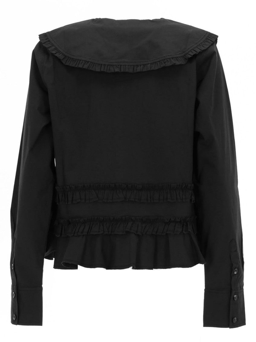 Black Regular Solid Shirt 2