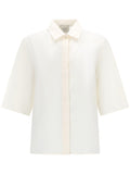 White Regular Solid Shirt 1