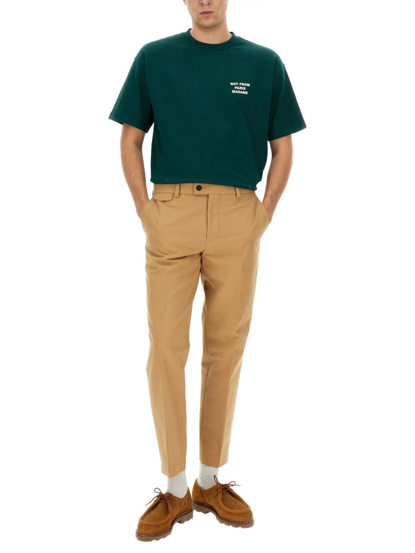 Green Crew Neck T-Shirt 2