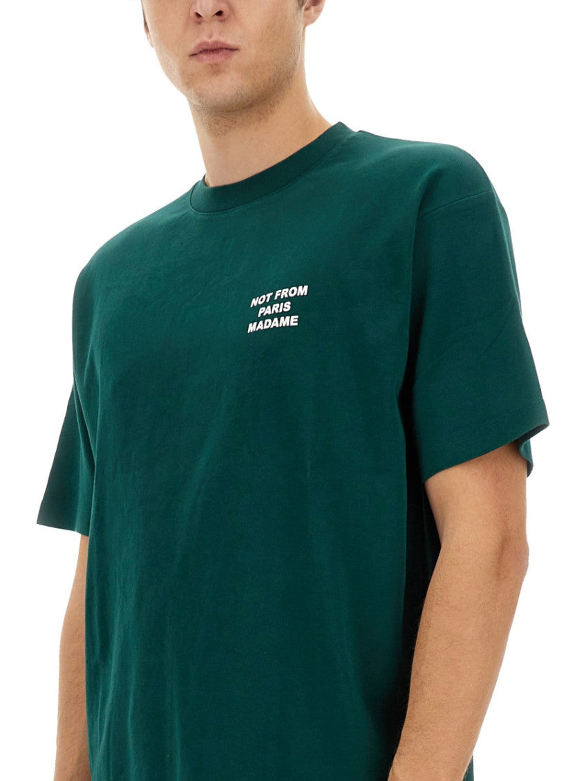 Green Crew Neck T-Shirt 4