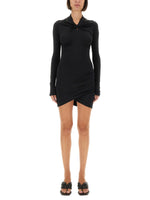 Black Cowl Neck Mini Dress 1