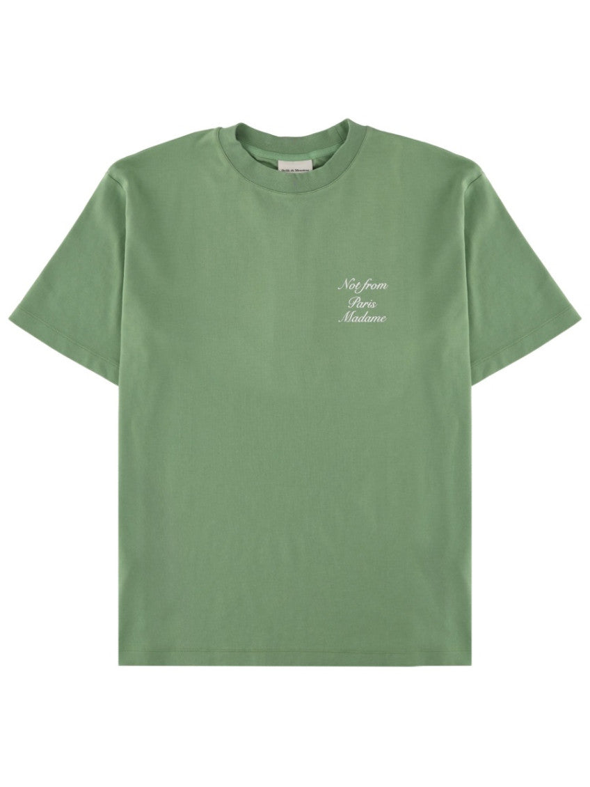 Light Green Crew Neck T-Shirt 1