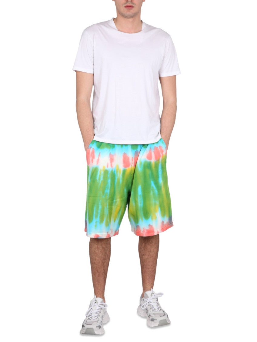Multicolor Tie-Dye Shorts 2
