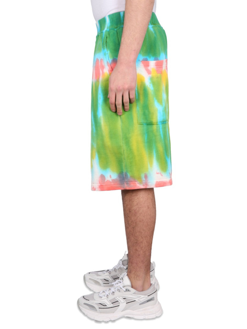 Multicolor Tie-Dye Shorts 3