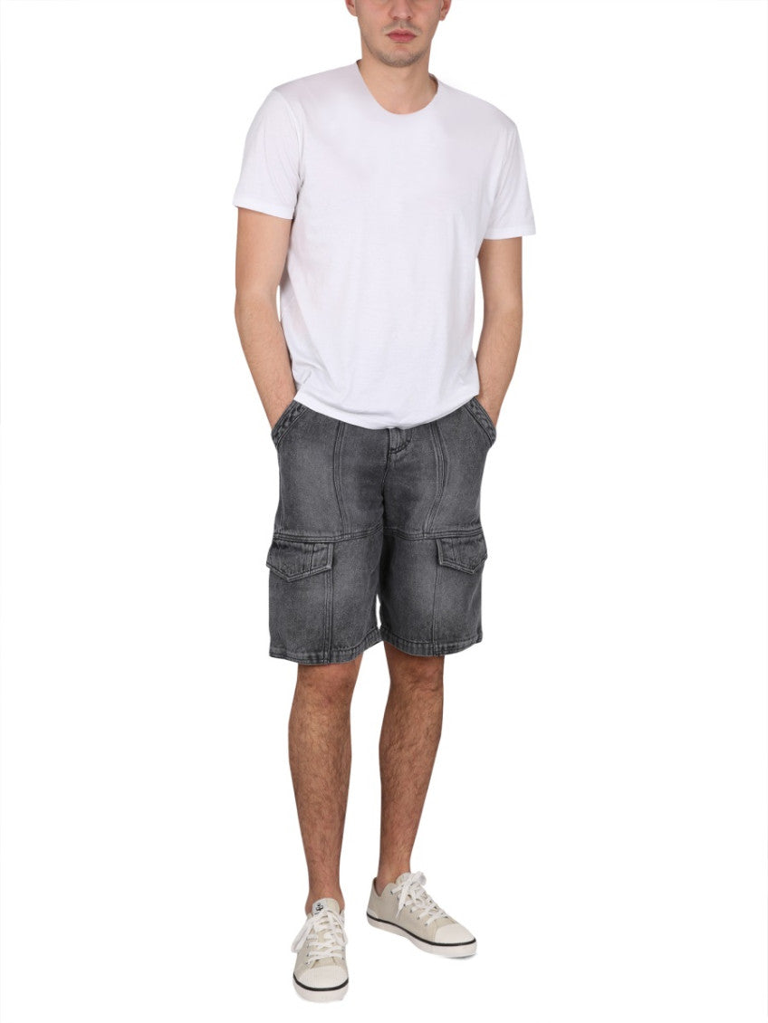 Black Solid Shorts 2