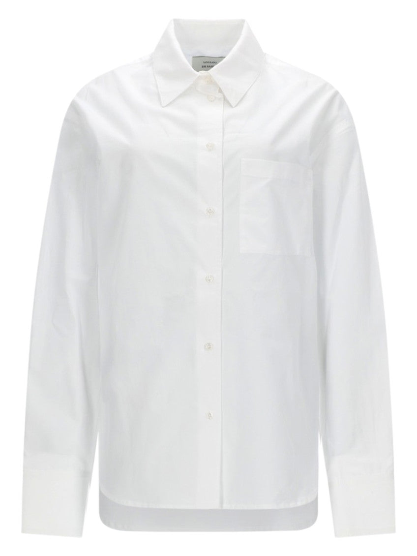White Regular Solid Shirt 1