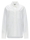 White Regular Solid Shirt 1