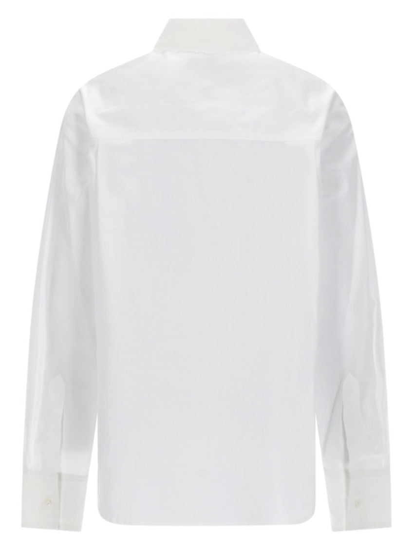 White Regular Solid Shirt 2