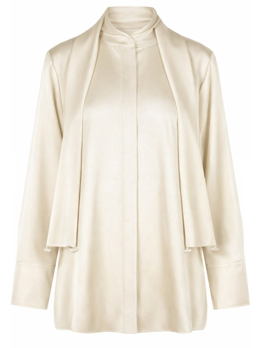 White Regular Solid Shirt 1