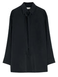 Black Relaxed Solid Shirt 1