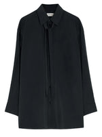 Black Relaxed Solid Shirt 1