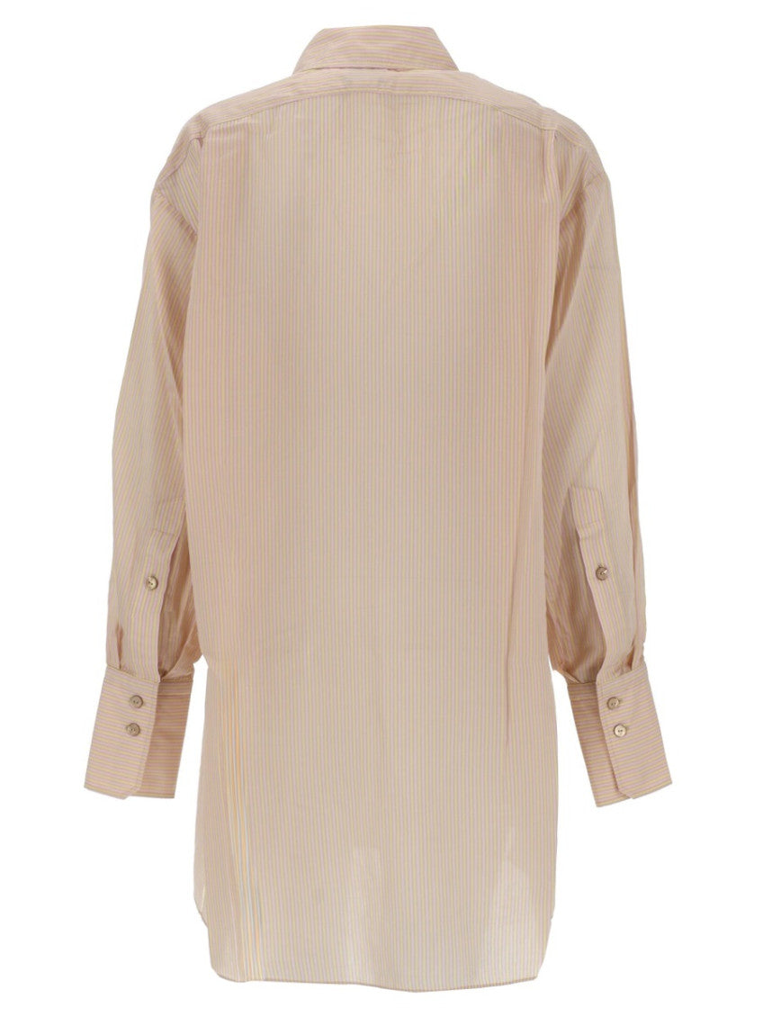 Multicolor Oversized Stripes Shirt 2