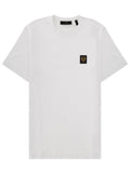 White Logo Crew Neck T-Shirt 1