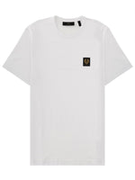 White Logo Crew Neck T-Shirt 1