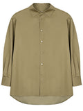 Khaki Relaxed Solid Shirt 1