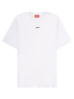 White Logo Crew Neck T-Shirt 1