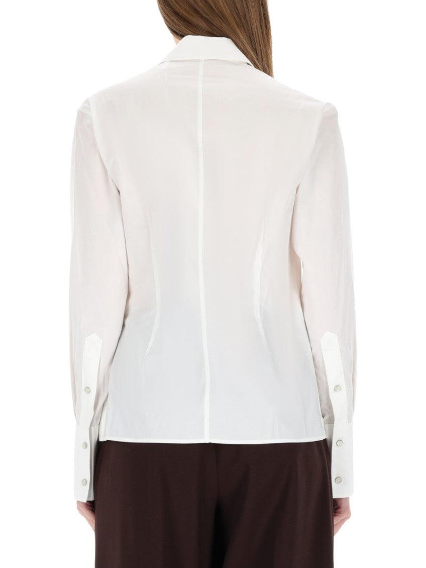 White Regular Solid Shirt 2
