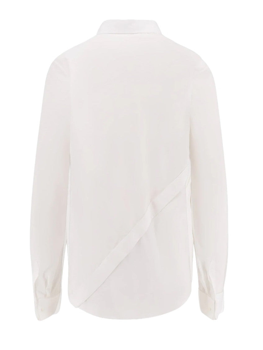 White Regular Solid Shirt 2