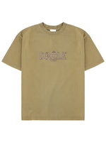 Brown Logo Crew Neck T-Shirt 1