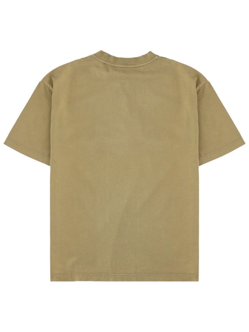 Brown Logo Crew Neck T-Shirt 2