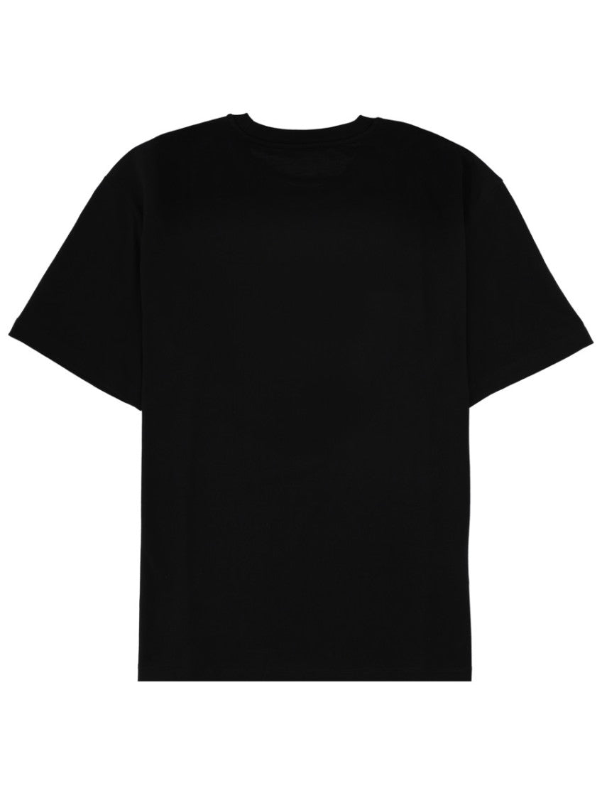 Black Graphic Crew Neck T-Shirt 2