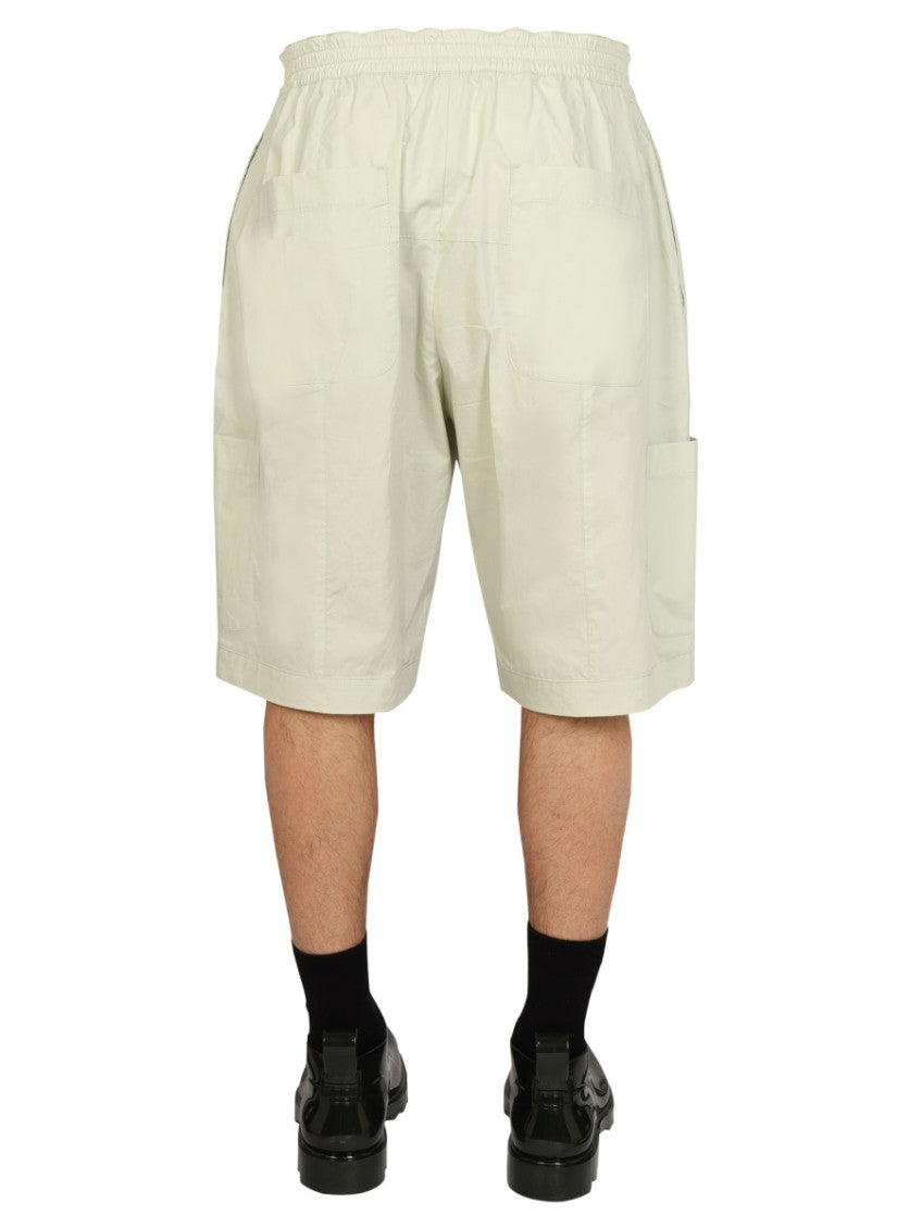 Light Green Solid Shorts 4