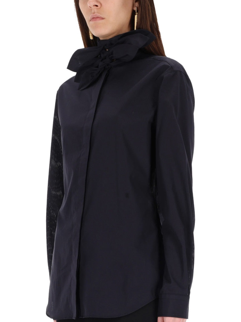 Black Regular Jacquard Shirt 3