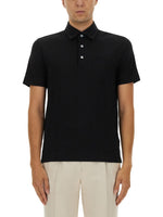 Black Shirt Collar Polo 1
