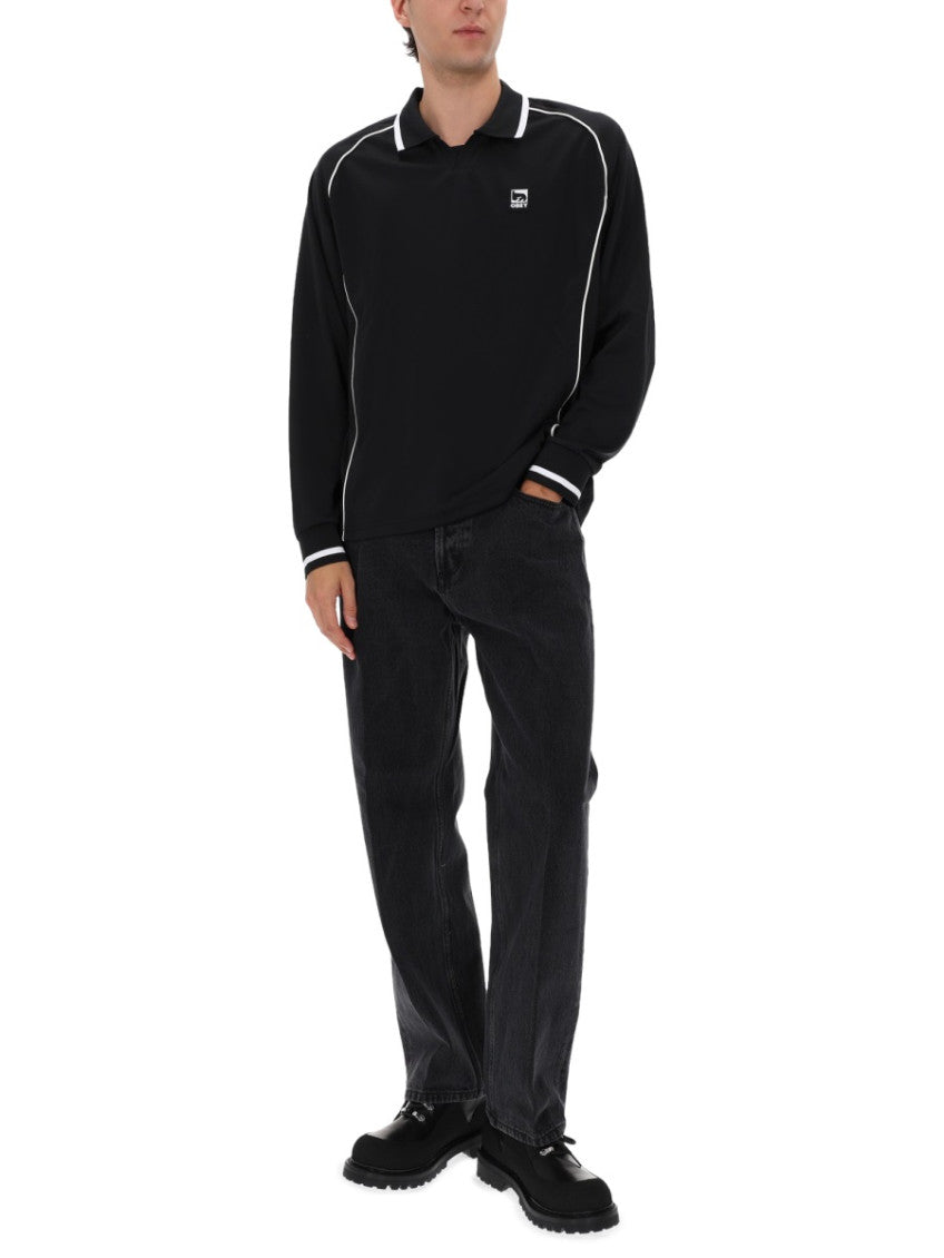 Black Shirt Collar Polo 2