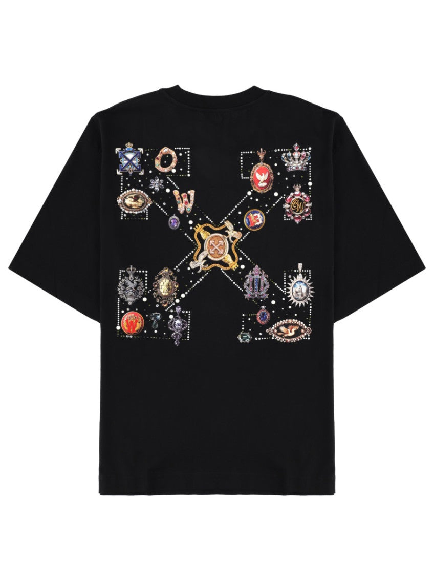 Black Logo Crew Neck T-Shirt 2