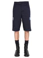 Blue Solid Shorts 1