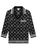 Black Relaxed Logo Shirt 1