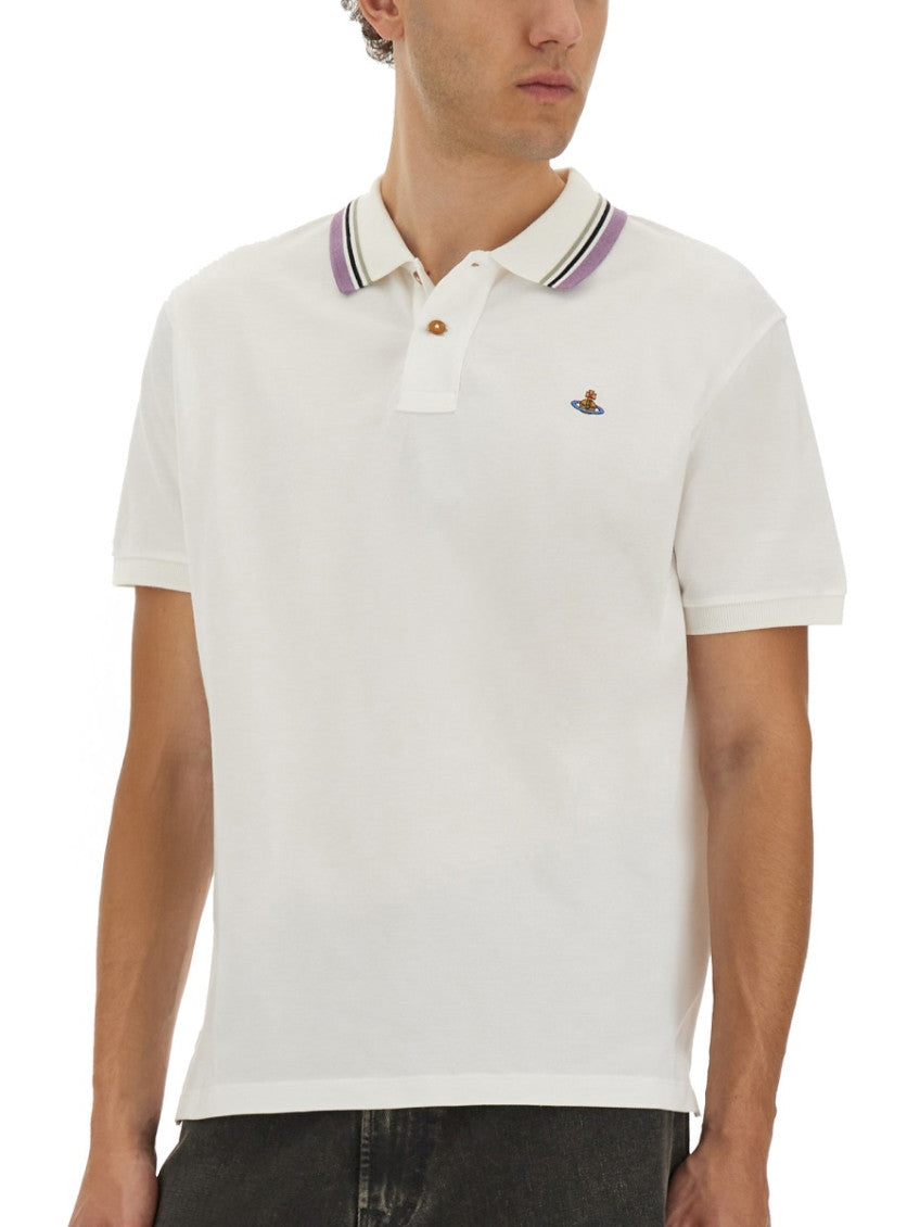 White Shirt Collar Polo 2