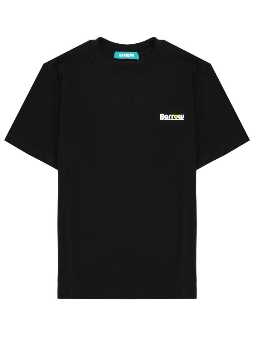 Black Logo Crew Neck T-Shirt 1