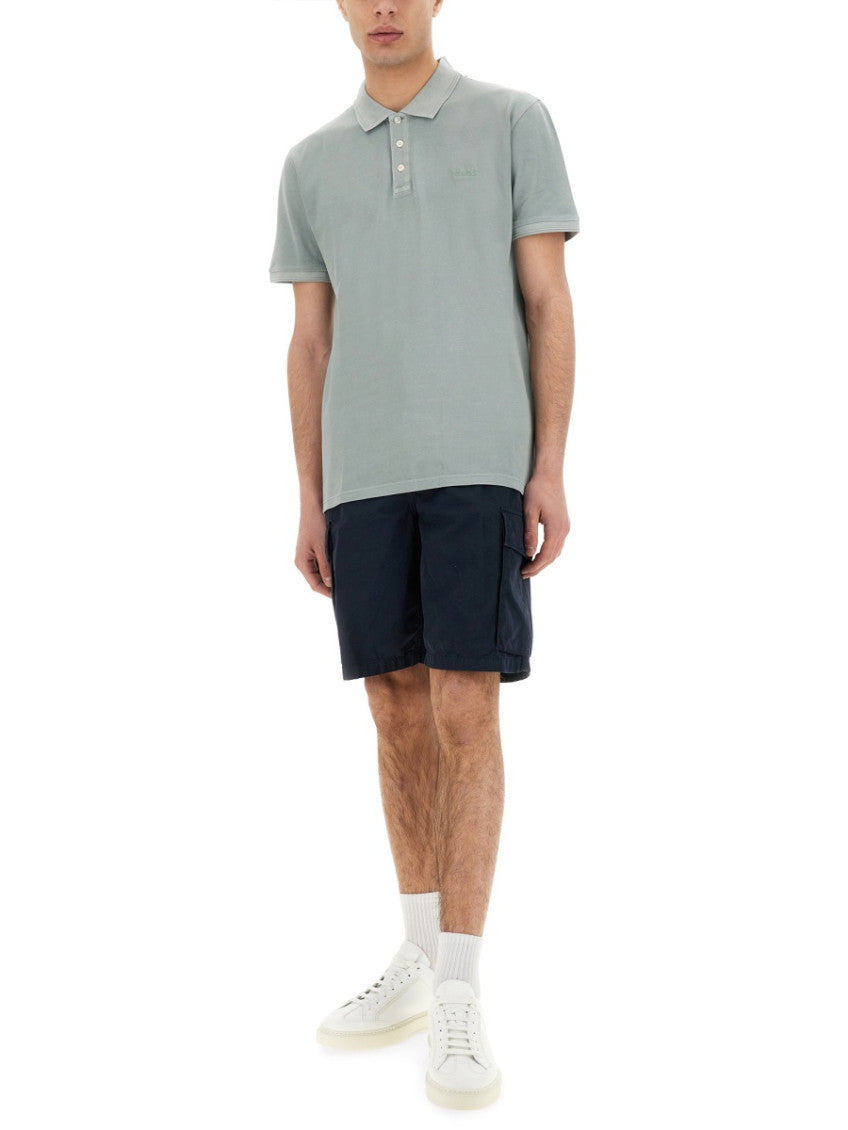 Light Green Shirt Collar Polo 3