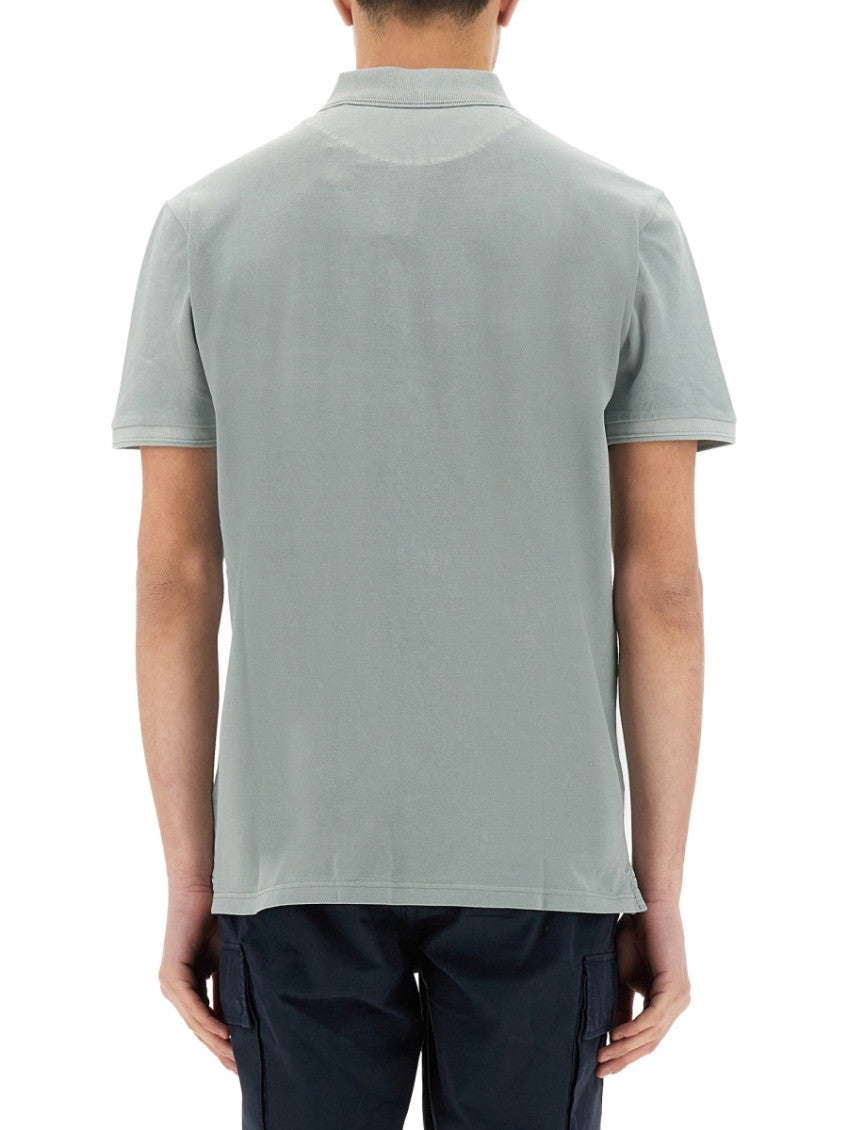 Light Green Shirt Collar Polo 4
