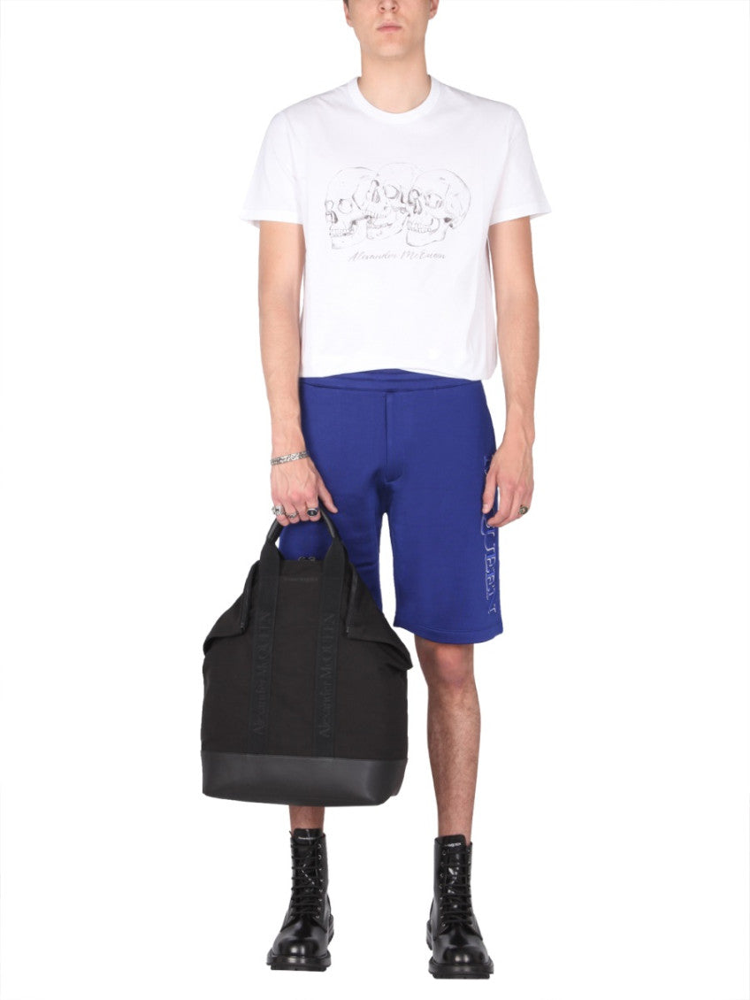 Blue Logo Shorts 2
