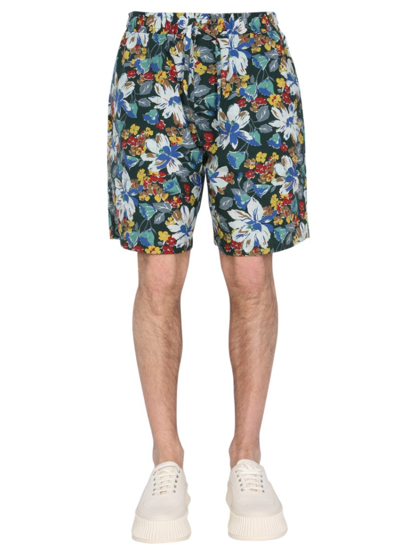 Multicolor Floral Shorts 1