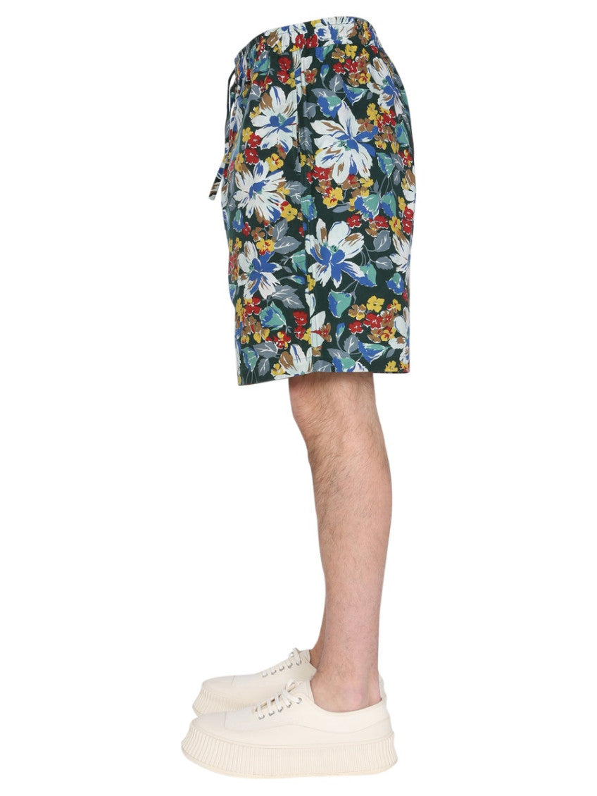 Multicolor Floral Shorts 3