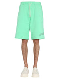 Light Green Solid Shorts 1