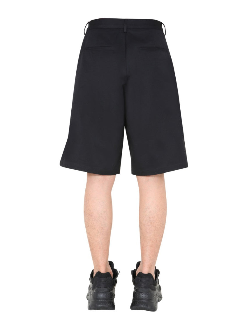 Black Graphic Shorts 5
