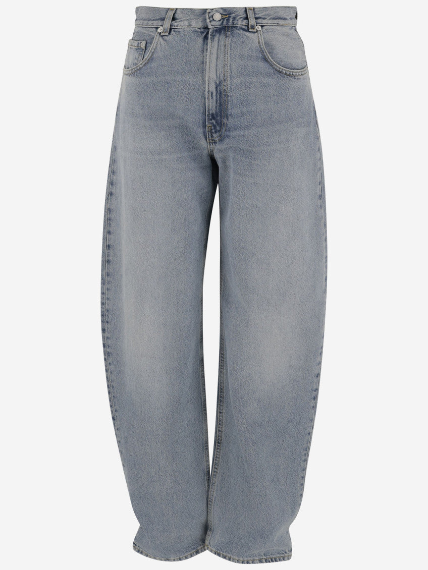 Light Blue Cotton Jeans 1