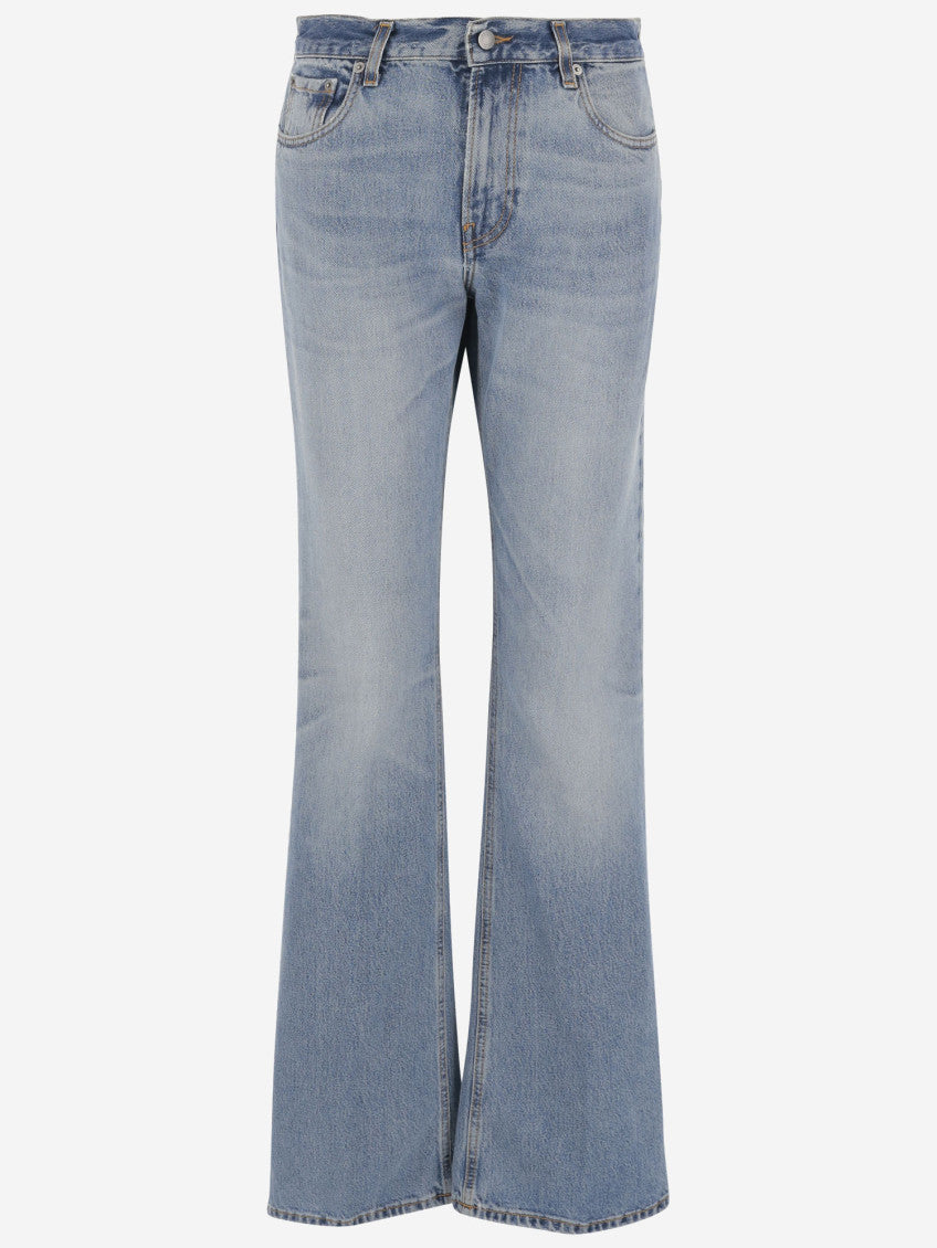 Light Blue Cotton Jeans 1