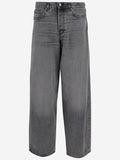 Grey Cotton Denim Jeans 1