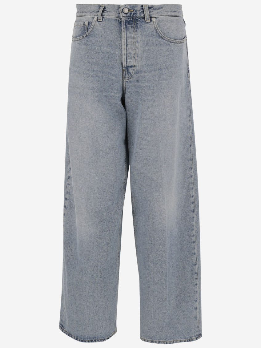 Light Blue Cotton Jeans 1