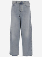 Light Blue Cotton Jeans 1