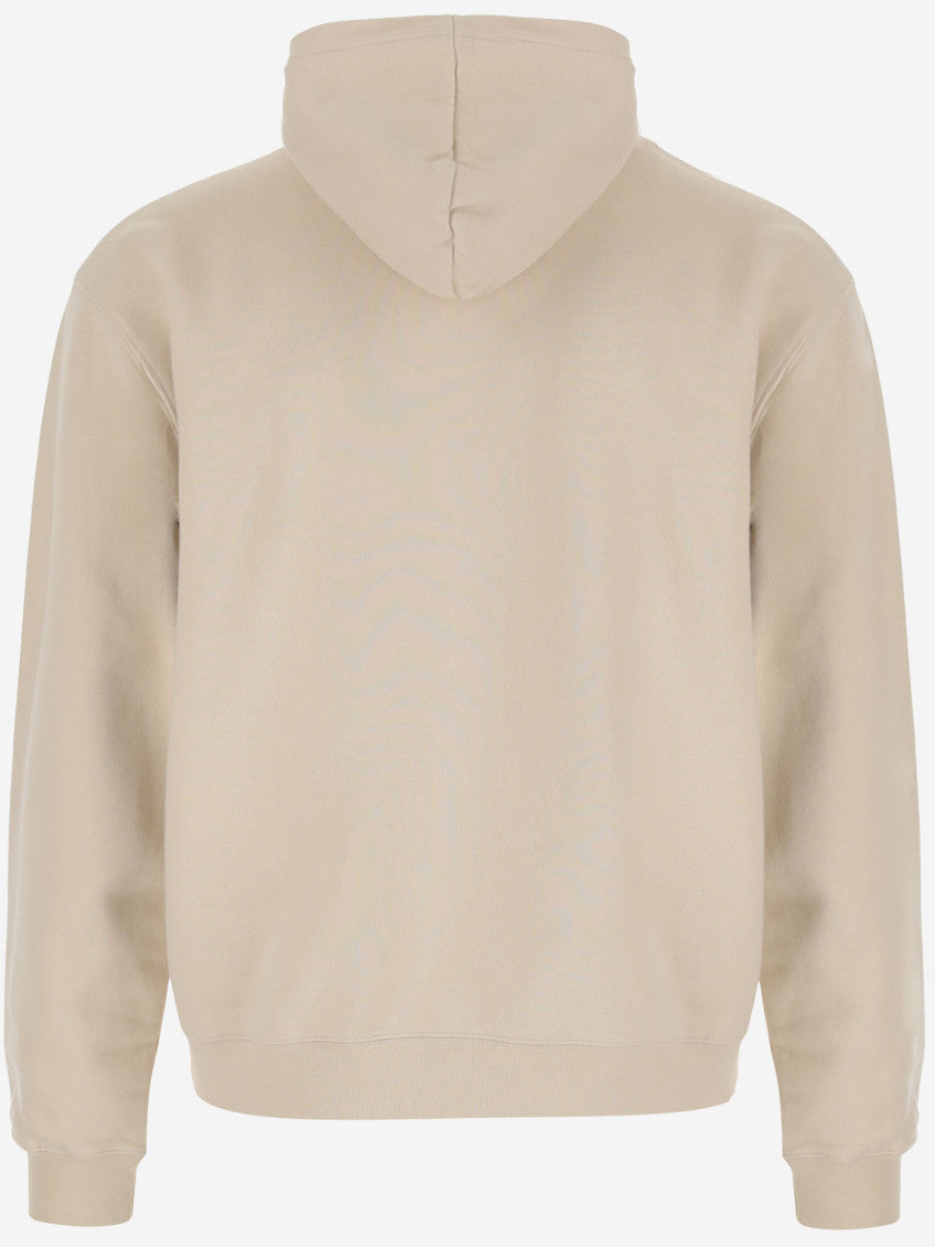 Beige Logo Hoodie 2